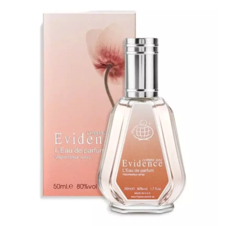 Eau de Parfum Fragrance World Evidence - pour | Smarty Paris